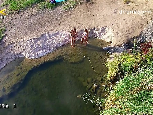 Bare women - Voyeurs drone porn from Czech