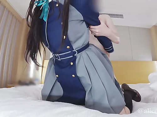 aliceholic13 Lycoris recoil Inoue Takina cosplaying situation manga porn video.