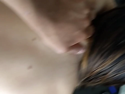 Asian girlfriend getting torn up from the back