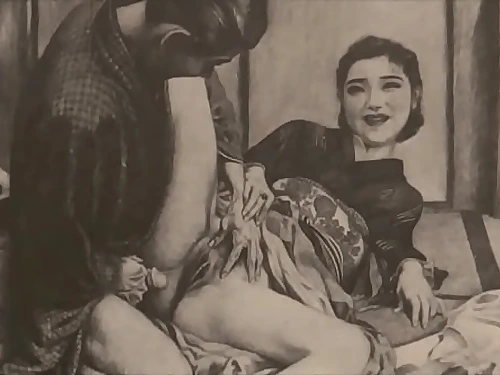 vintage erotic illustration