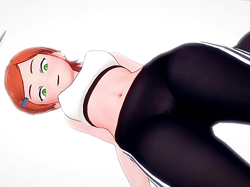 Gwen no va a hacer deportes para follar en su cama (ben 10) (versi&oacute;n adulta)