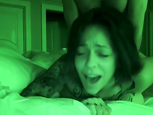 Night vision homemade bang-out with huge-titted girlfriend